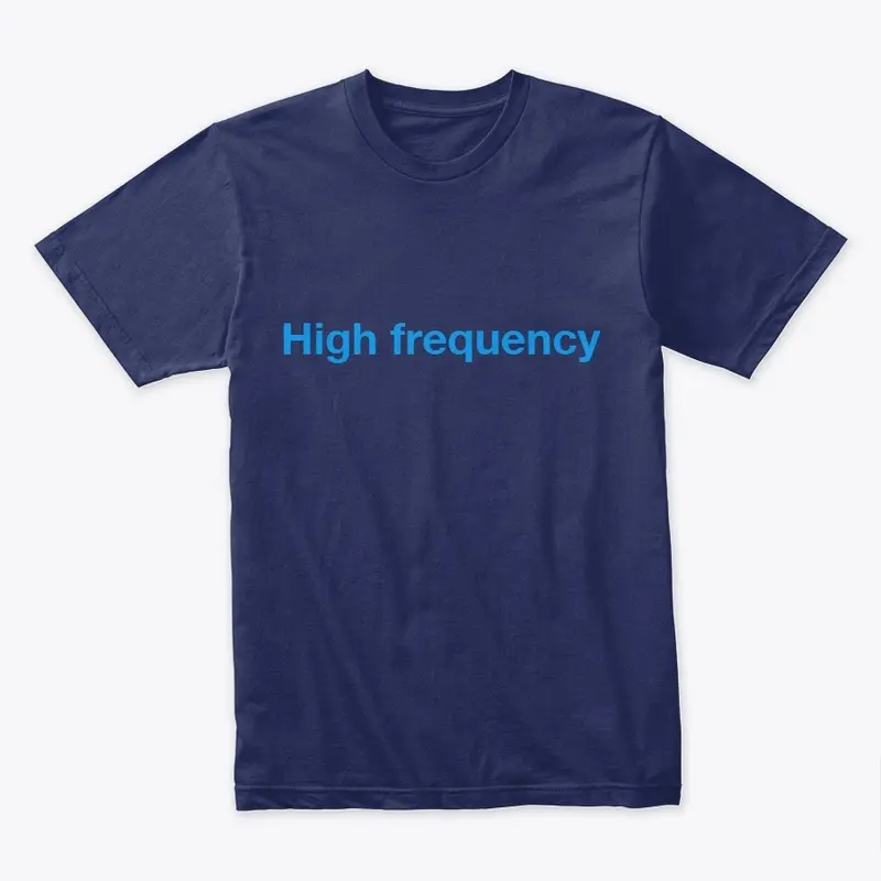 High frequency front/back quote unisex