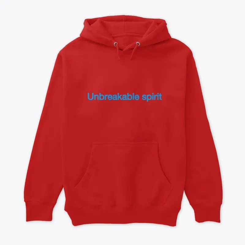 Unbreakable spirit unisex hoodie