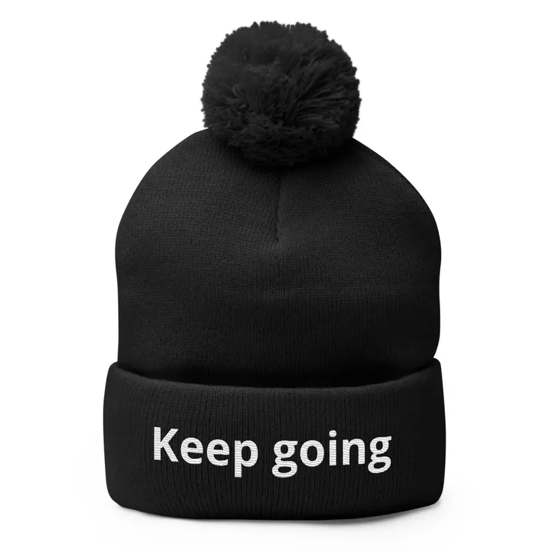 Keep going knit hat